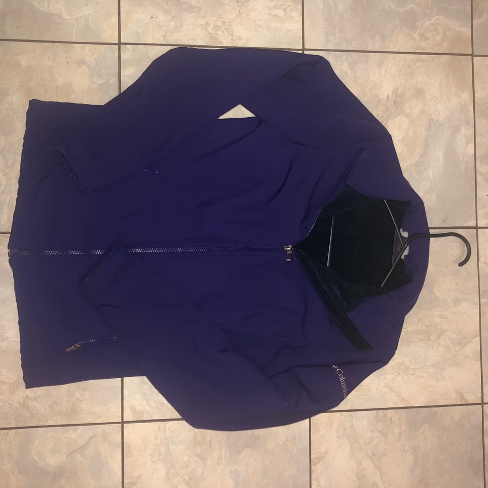 Columbia soft shell lined jacket